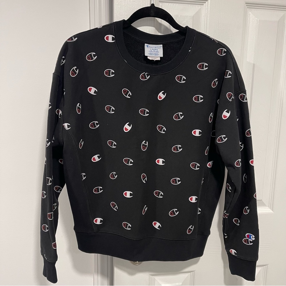 Champion Women's  Sweatshirt, sz L